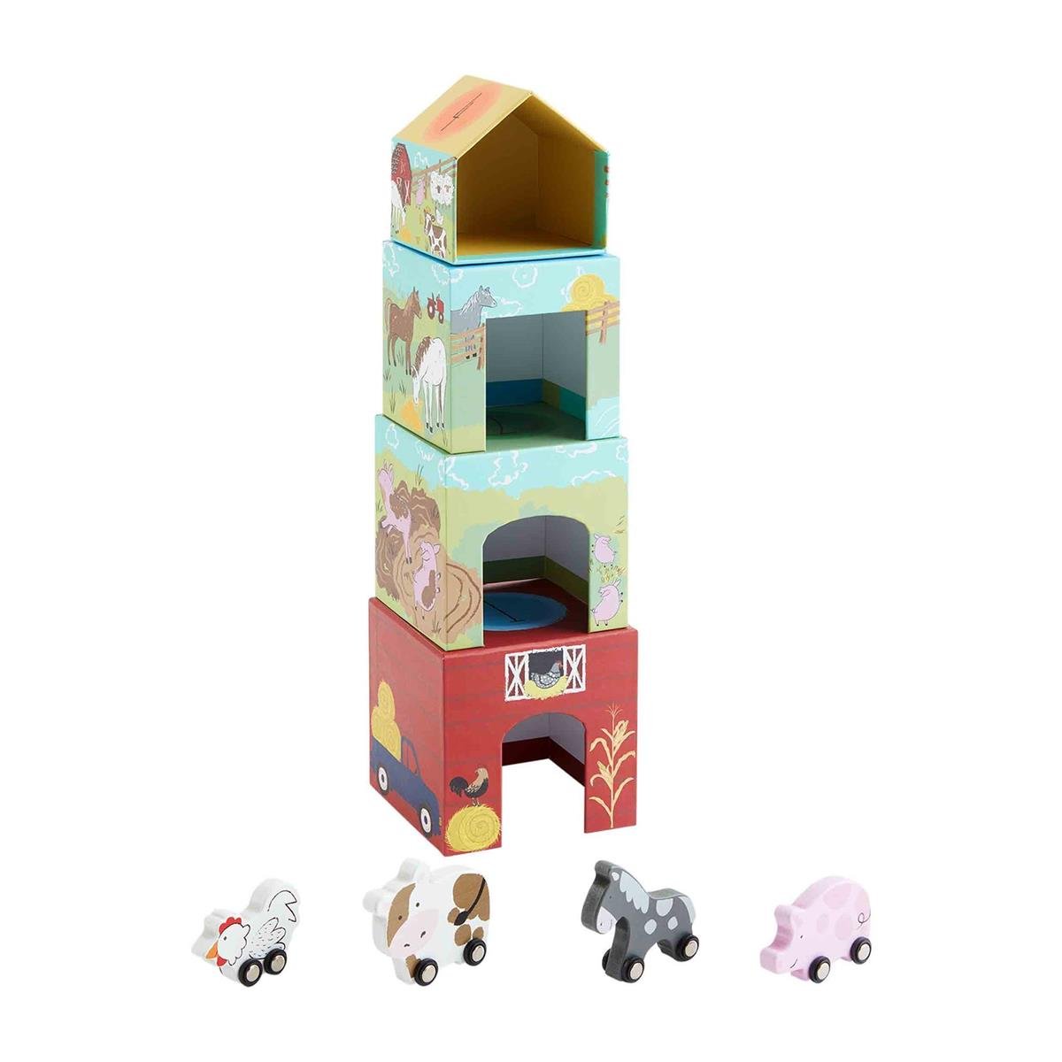 Farm Animal Nesting Box Set - #confetti-gift-and-party #-Mud Pie