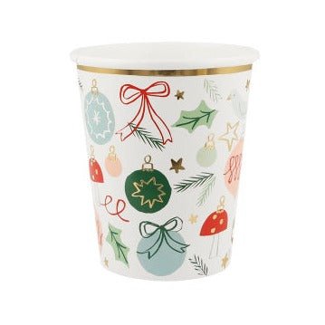 Festive Pattern Cups - #confetti-gift-and-party #-Meri Meri