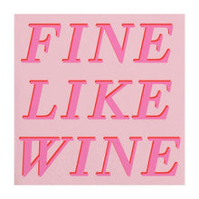  Fine Like Wine Napkins - Confetti Interiors-Slant