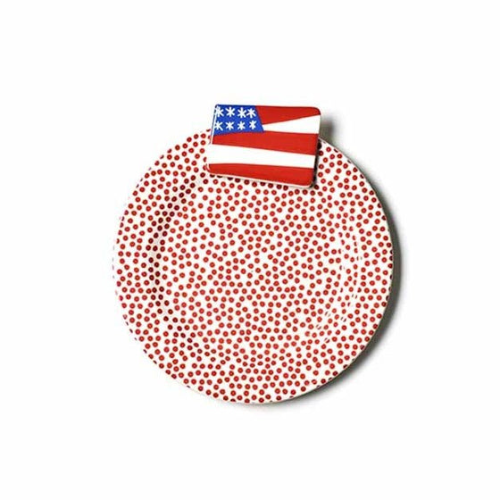 Flag Embellishment Plate - #confetti-gift-and-party #-Happy Everything