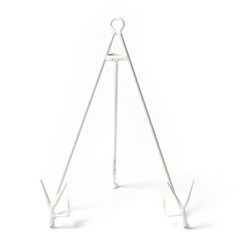 Flare Plate Stand White - Confetti Interiors-Happy Everything