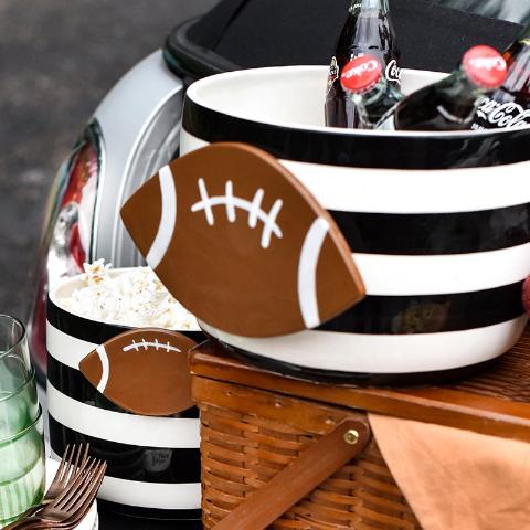 Football Mini Attachment - #confetti-gift-and-party #-Happy Everything