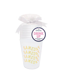  Gameday Party Shatterproof Cup Set - #confetti-gift-and-party #-Packed Party