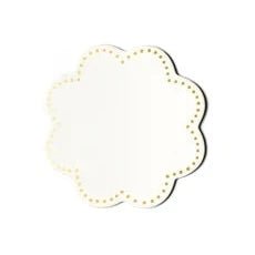 Gold Dot Write On Big Attachment - #confetti-gift-and-party #-Happy Everything
