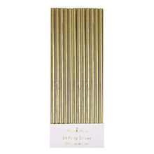  Gold Foil Party Straws - #confetti-gift-and-party #-Meri Meri