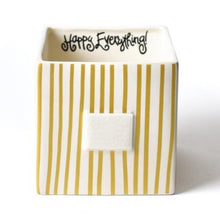  Gold Stripe Mini Nesting Cube Medium - Confetti Interiors-Happy Everything