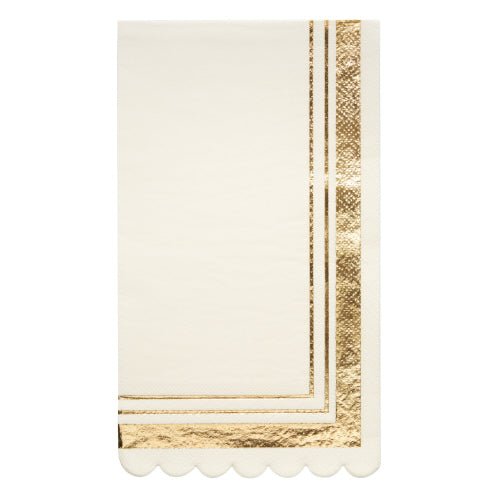 Gold & White Collection Guest Napkin - #confetti-gift-and-party #-Sophistiplate Simply Baked