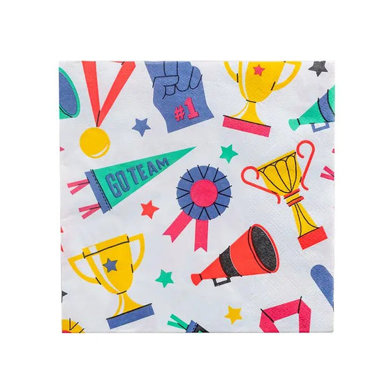 Good Sport Large Napkins - #confetti-gift-and-party #-Jollity & Co. + Daydream Society