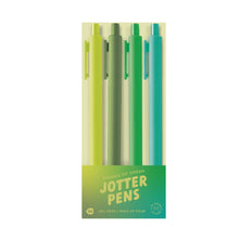  Gradient Jotter Sets 4 Pack: Gradient Greens Talking Out of TurnConfetti Interiors