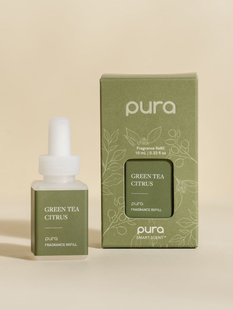 Green Tea Citrus Pura Fragrance Vial Pura ScentsConfetti Interiors