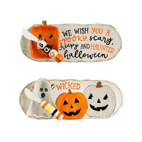 Halloween Tray & Dip Set - #confetti-gift-and-party #-Mud Pie