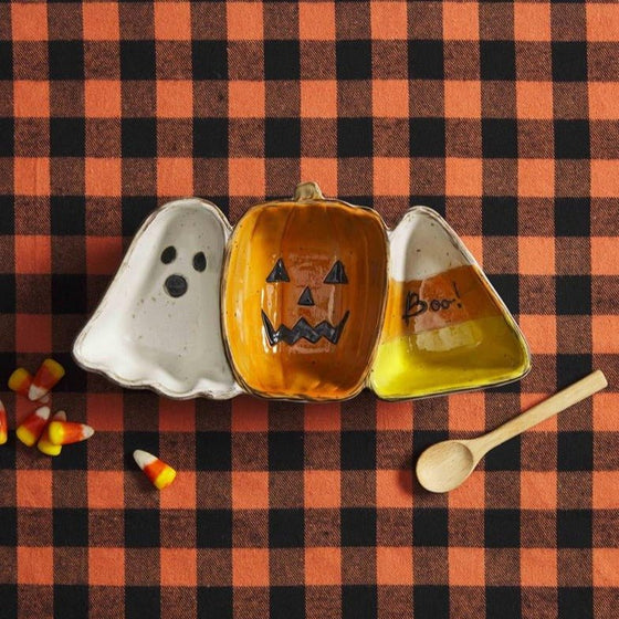 Halloween Triple Candy Dish Set - #confetti-gift-and-party #-Mud Pie