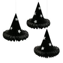  Hanging Honeycomb Witch Hat Decorations - #confetti-gift-and-party #-Meri Meri