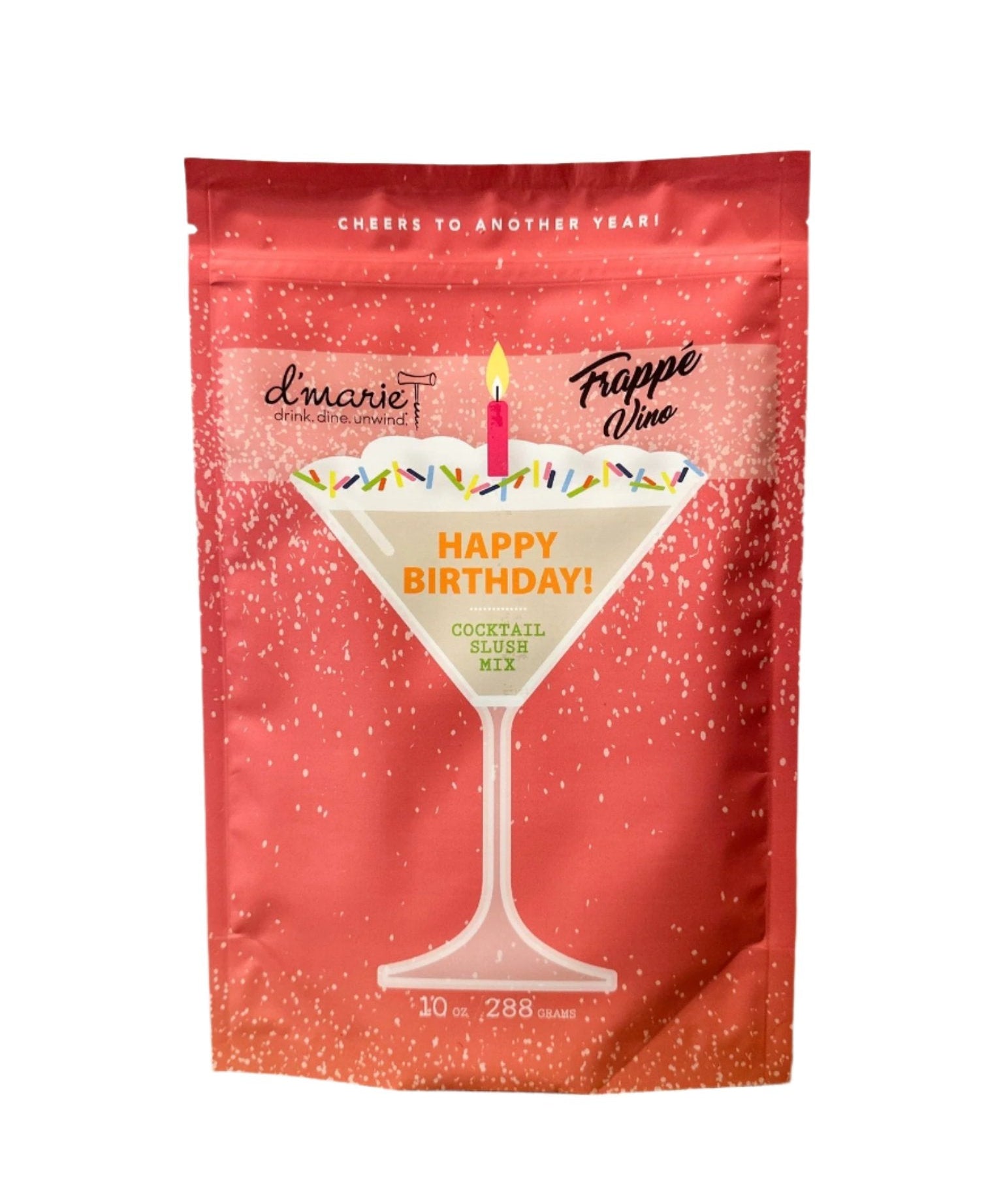 Happy Birthday Cosmo Cocktail Slush Mix - #confetti-gift-and-party #-D'Marie