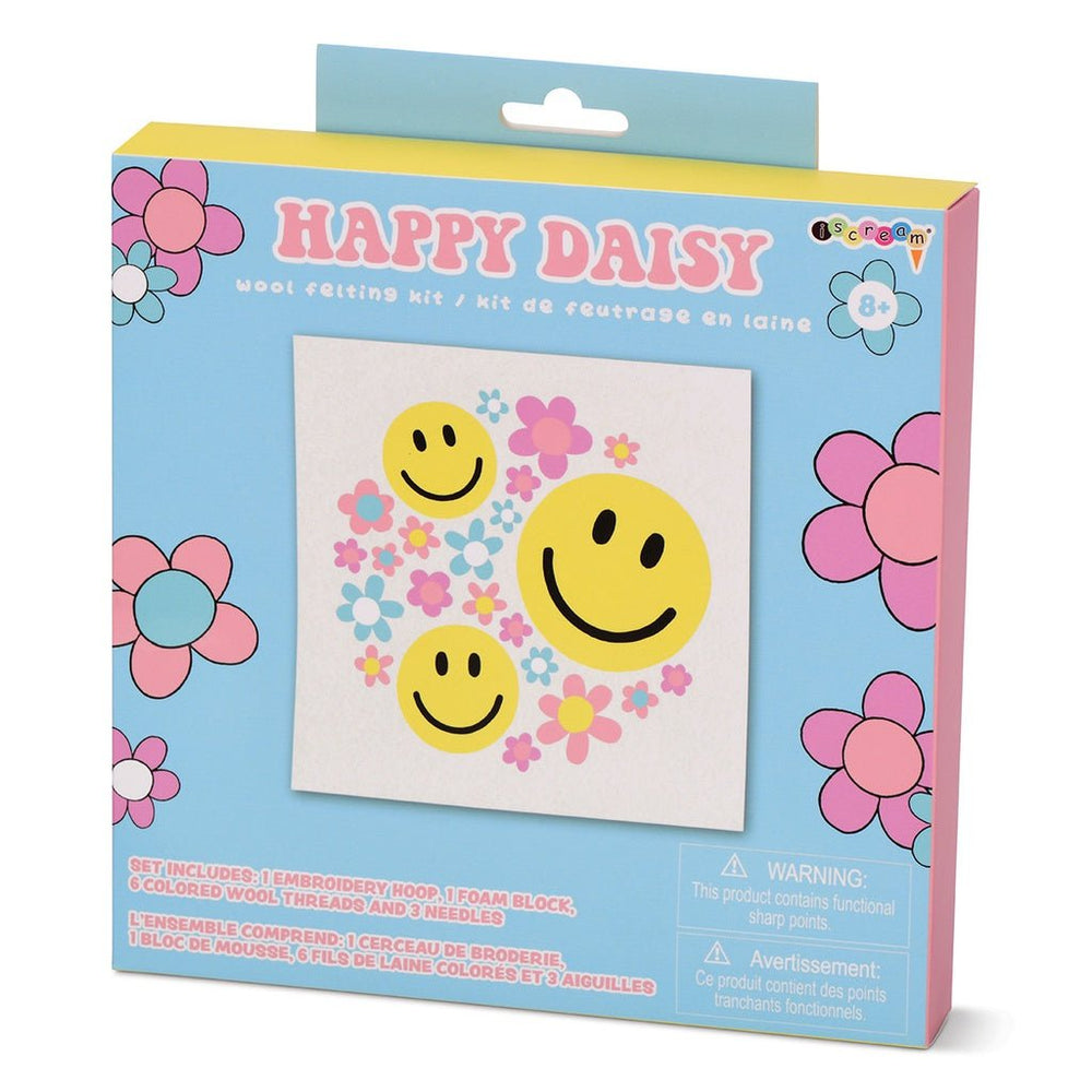 Happy Daisy Wool Felting Kit - #confetti-gift-and-party #-Iscream