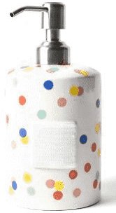 Happy Dot Mini Cylinder Soap Pump - #confetti-gift-and-party #-Happy Everything
