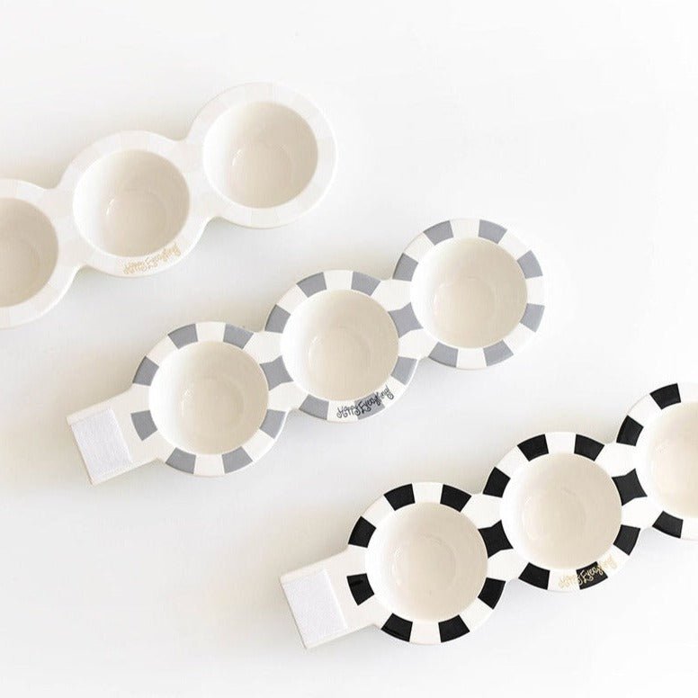 Happy Everything Black Stripe Mini Trio Bowl - #confetti-gift-and-party #-Happy Everything