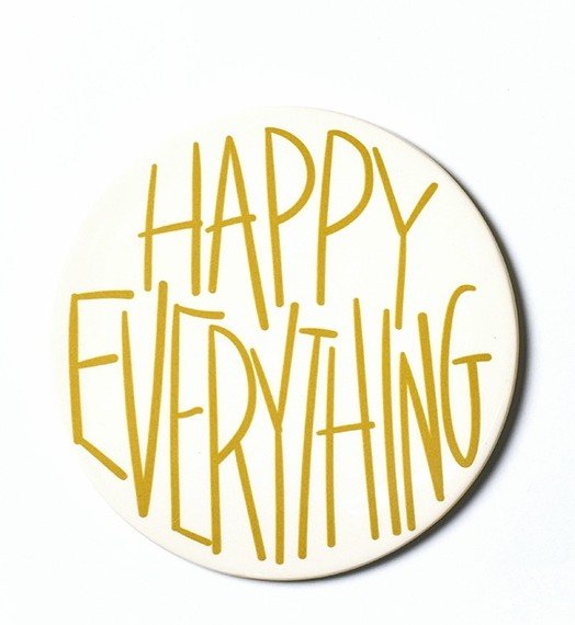 Happy Everything Gold Big Attachment - #confetti-gift-and-party #-Happy Everything