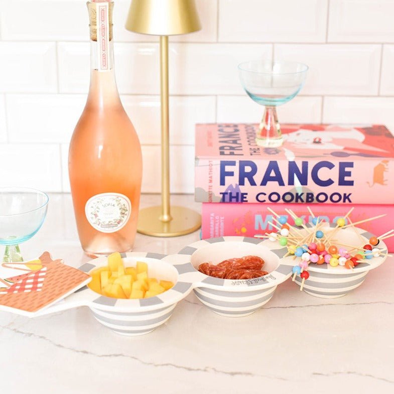 Happy Everything Stone Stripe Mini Trio Bowl - #confetti-gift-and-party #-Happy Everything