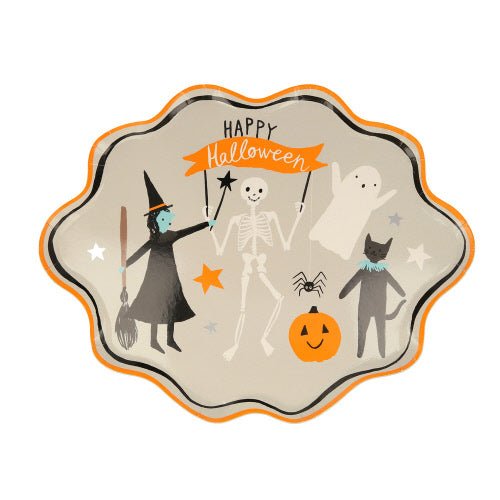 Happy Halloween Plates - #confetti-gift-and-party #-Meri Meri