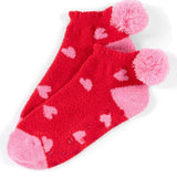 Hearts Home Socks, Red - #confetti-gift-and-party #-Shiraleah