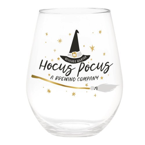 Hocus Pocus Wine Glass - Confetti Interiors-slant