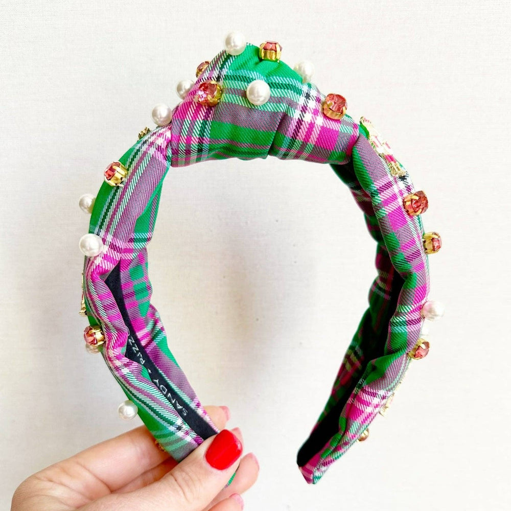 Hot Pink and Green Nutcracker Headband - #confetti-gift-and-party #-Sandy + Rizzo