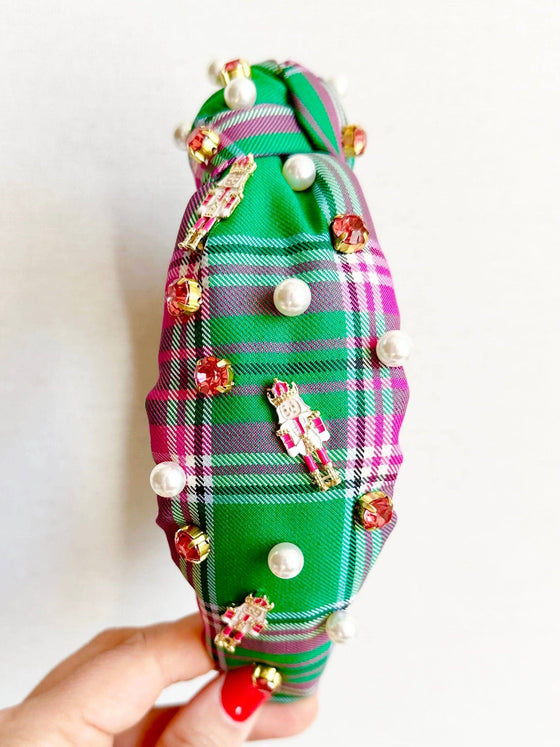 Hot Pink and Green Nutcracker Headband - #confetti-gift-and-party #-Sandy + Rizzo