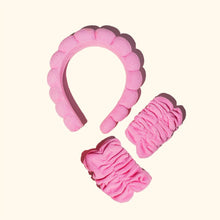  Hot Pink Headband & Wristband Set Musee BathConfetti Interiors