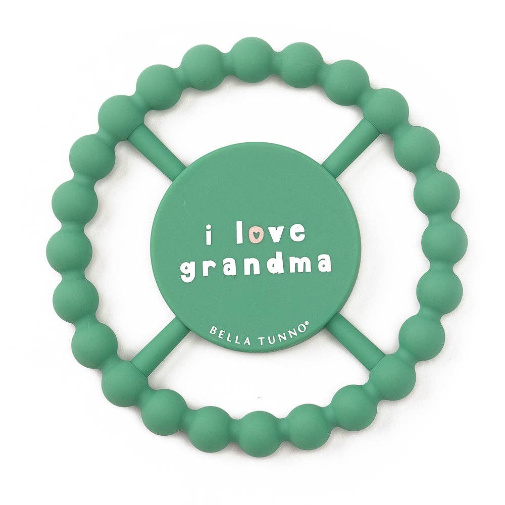 I Love Grandma Happy Teether - #confetti-gift-and-party #-Bella Tunno