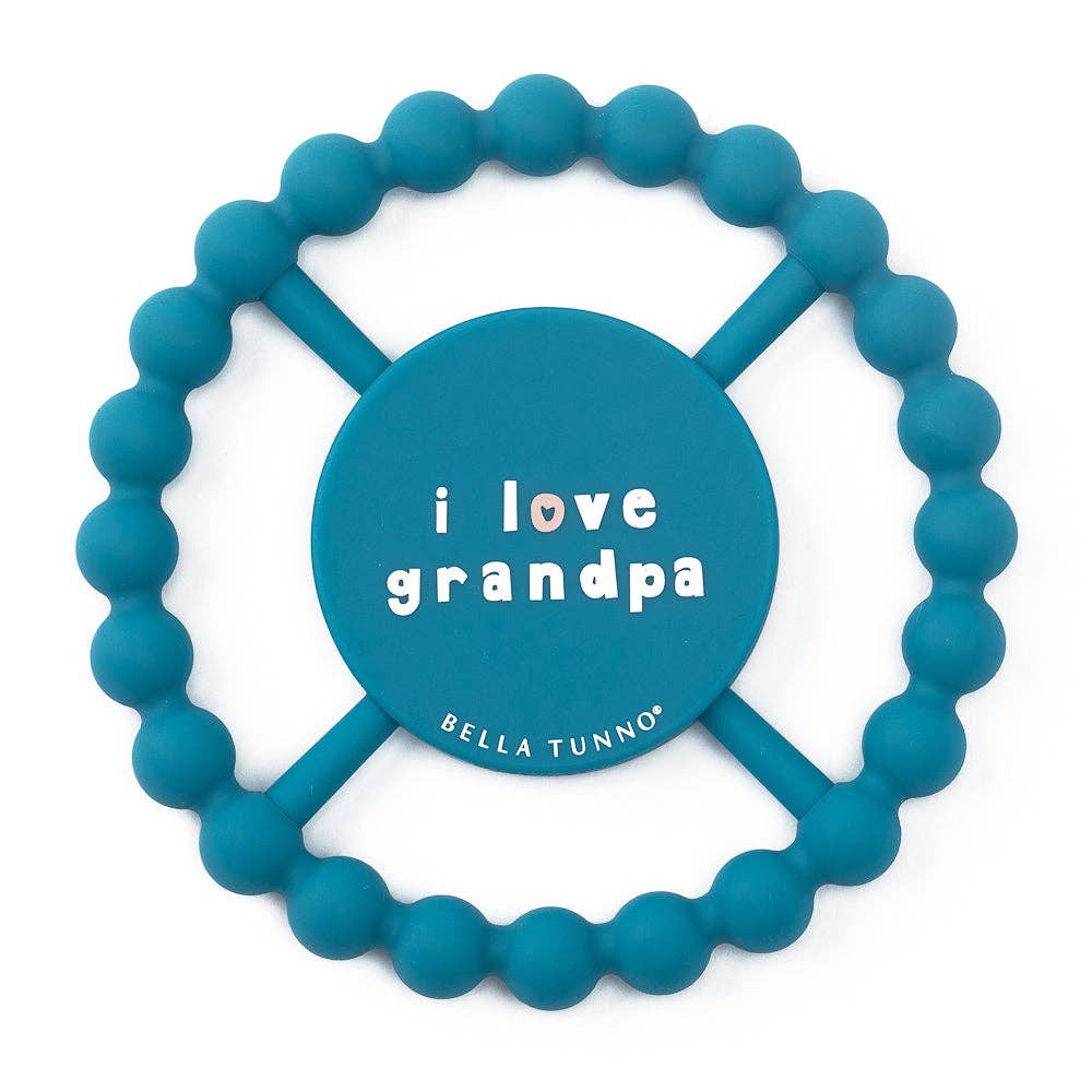 I Love Grandpa Happy Teether - #confetti-gift-and-party #-Bella Tunno