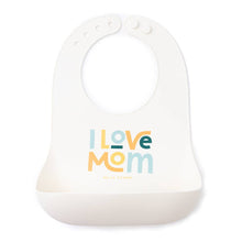  I Love Mom Wonder Bib - #confetti-gift-and-party #-Bella Tunno