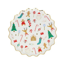  Jolly Christmas Side Plates - Confetti Interiors-Meri Meri