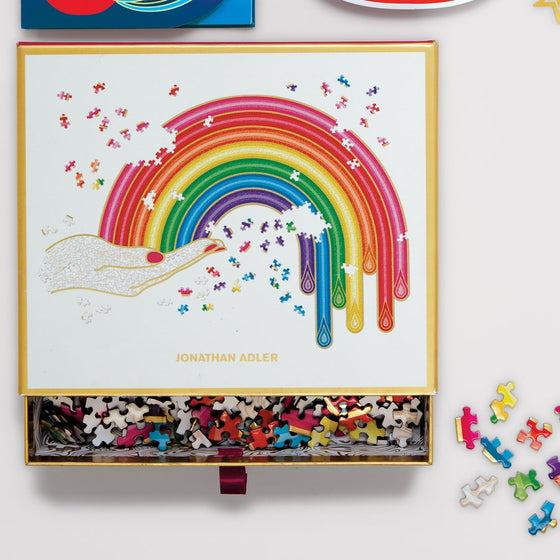 Jonathan Adler Rainbow - 750 Piece Puzzle - #confetti-gift-and-party #-Chronicle Books