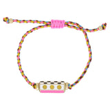 Kids 6 sided enamel cylinder bar bracelet by Confetti Interiors at Confetti Gift and Party