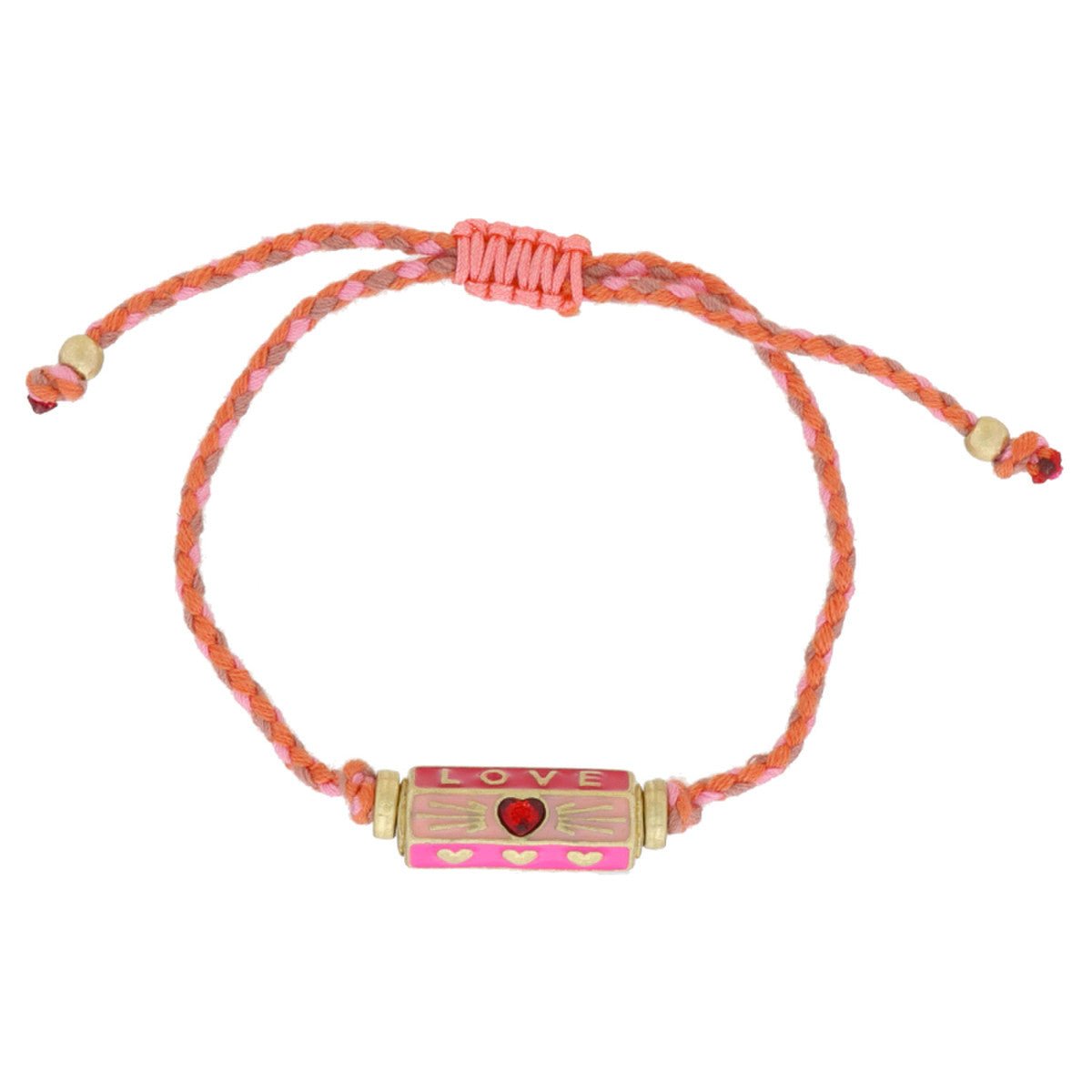 Kids 6 sided enamel cylinder bar bracelet by Confetti Interiors at Confetti Gift and Party