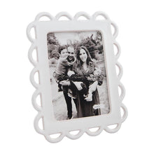  Large Ceramic Scalloped Picture Frame - #confetti-gift-and-party #-Mud Pie