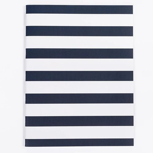 Large Notebook | Marina Navy - #confetti-gift-and-party #-Mary Square