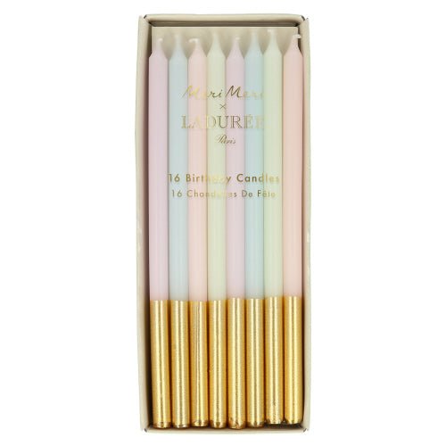 Laudree Paris Gold Leaf Candles - #confetti-gift-and-party #-Meri Meri