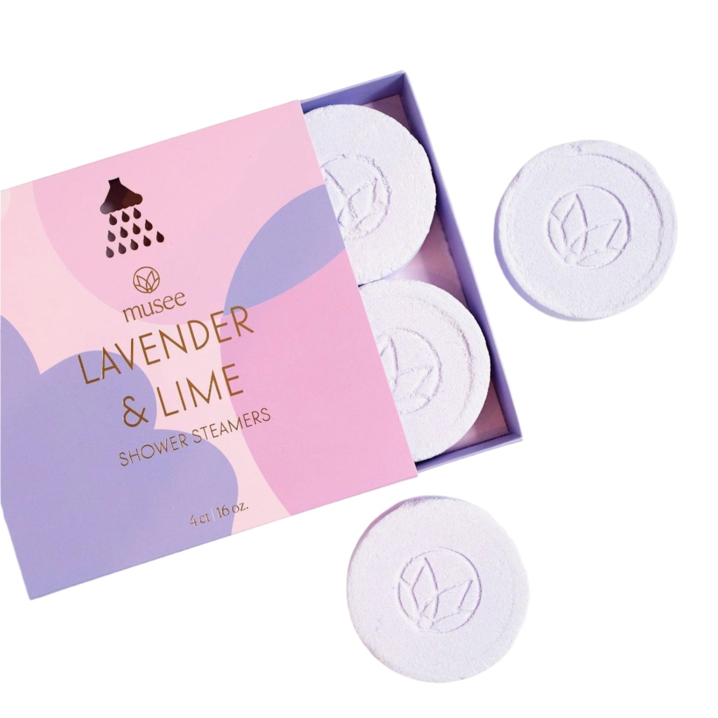 Lavender & Lime Shower Steamers - #confetti-gift-and-party #-Musee Bath