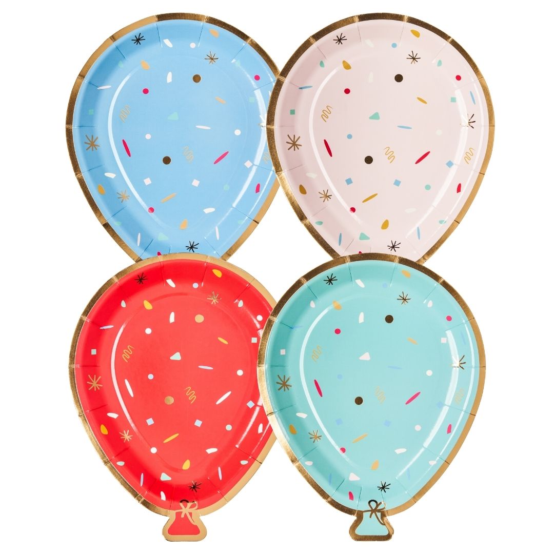 Let's Celebrate Collection Appetizer / Desert Plate Sophistiplate Simply BakedConfetti Interiors