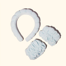  Light Blue Headband & Wristband Set Musee BathConfetti Interiors
