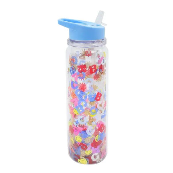 Littler Letters Water Bottle - #confetti-gift-and-party #-Packed Party