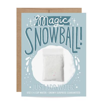 Magic Snowball Card - Confetti Interiors-Inklings Paperie