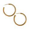 Marianne Everyday L Chunky Hoop - Brass - #confetti-gift-and-party #-Ink + Alloy
