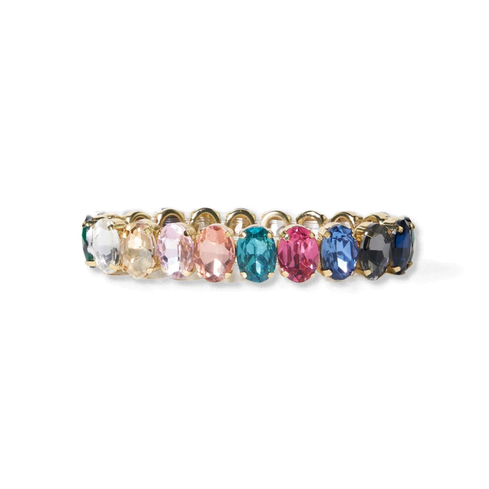 Mary Mixed Oval Bracelet - Rainbow - #confetti-gift-and-party #-Ink + Alloy