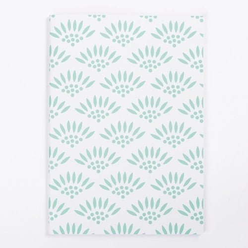Medium Notebook | Fan Girl Mint - #confetti-gift-and-party #-Mary Square