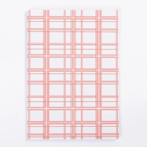 Medium Notebook | Fine Line Pink - #confetti-gift-and-party #-Mary Square