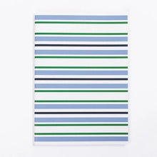  Medium Notebook | Varsity Blues Blue & Green - #confetti-gift-and-party #-Mary Square