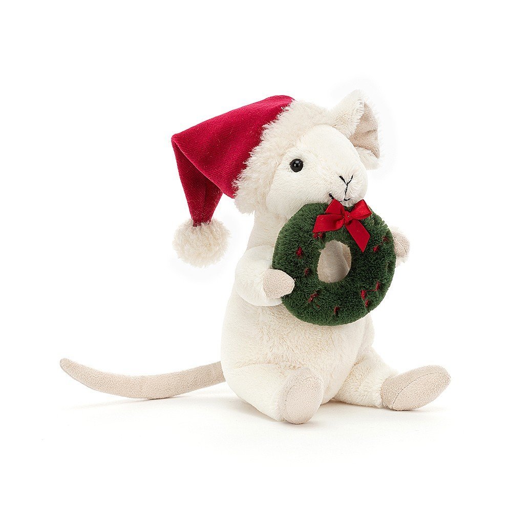 Merry Mouse Wreath - #confetti-gift-and-party #-JellyCat